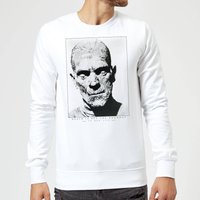 Universal Monsters Die Mumie Portrait Pullover - Weiß - L von Universal Monsters