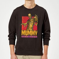 Universal Monsters Die Mumie Retro Pullover - Schwarz - L von Universal Monsters
