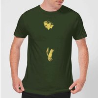 Universal Monsters Frankenstein Illustrated Herren T-Shirt - Dunkelgrün - L von Universal Monsters