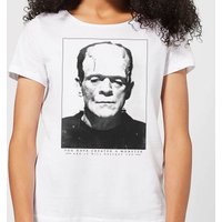 Universal Monsters Frankenstein Portrait Damen T-Shirt - Weiß - M von Universal Monsters