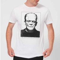 Universal Monsters Frankenstein Portrait Herren T-Shirt - Weiß - L von Universal Monsters