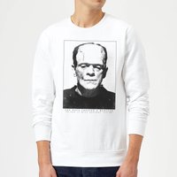 Universal Monsters Frankenstein Portrait Pullover - Weiß - L von Universal Monsters