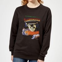 Universal Monsters Frankenstein Vintage Poster Damen Pullover - Schwarz - XL von Universal Monsters