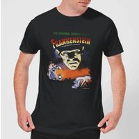Universal Monsters Frankenstein Vintage Poster Herren T-Shirt - Schwarz - M von Universal Monsters