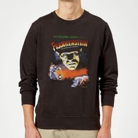 Universal Monsters Frankenstein Vintage Poster Pullover - Schwarz - L von Universal Monsters