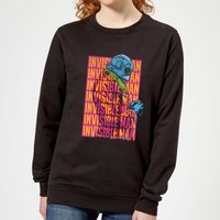 Universal Monsters Invisible Man Retro Damen Pullover - Schwarz - L von Universal Monsters