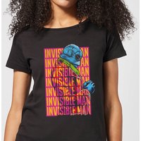 Universal Monsters Invisible Man Retro Damen T-Shirt - Schwarz - S von Universal Monsters