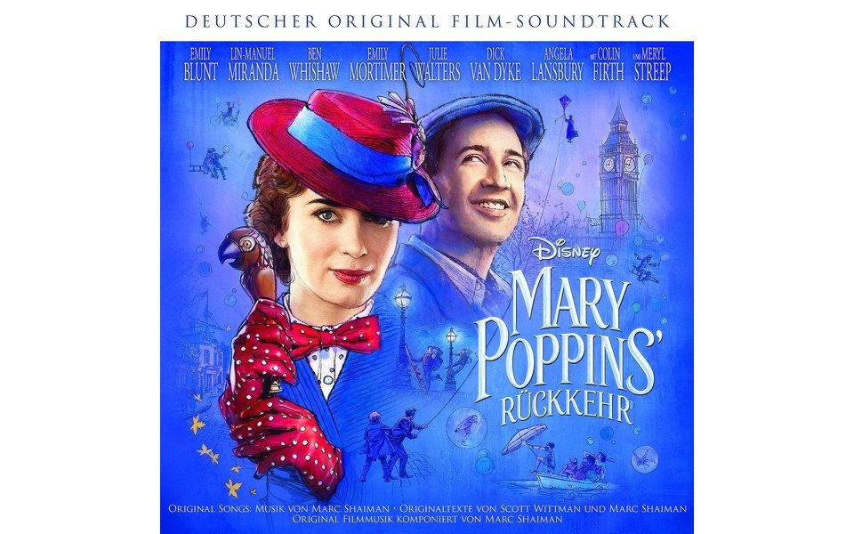Universal Music GmbH Hörspiel-CD Mary Poppins' Rückkehr, 1 Audio-CD (Soundtrack) von Universal Music GmbH