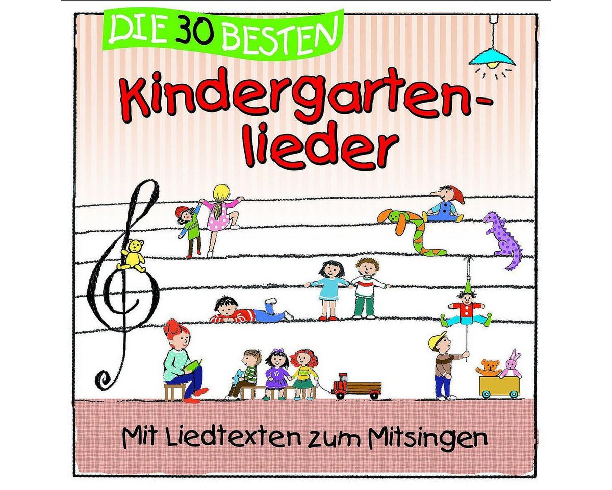 Universal Music GmbH Hörspiel Die 30 besten Kindergartenlieder von Universal Music GmbH