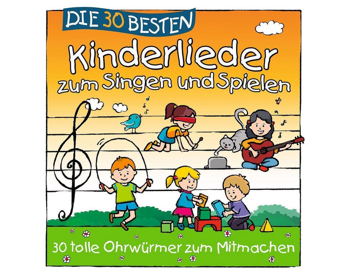 Universal Hörspiel Die 30 besten Kinderlieder zum Singen und Spielen von Universal