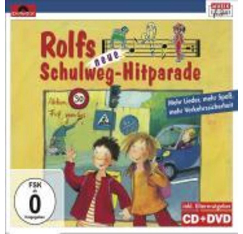 Universal Music GmbH Hörspiel Rolfs neue Schulweg-Hitparade. CD + DVD von Universal Music GmbH