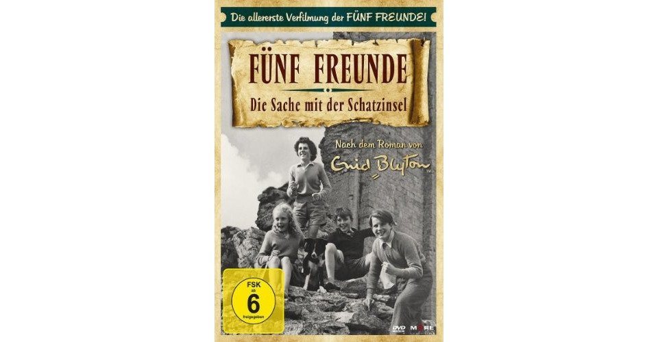 Universal Music GmbH DVD Fünf Freunde - Die Sache mit der Schatzinsel (1957) von Universal Music Gmbh