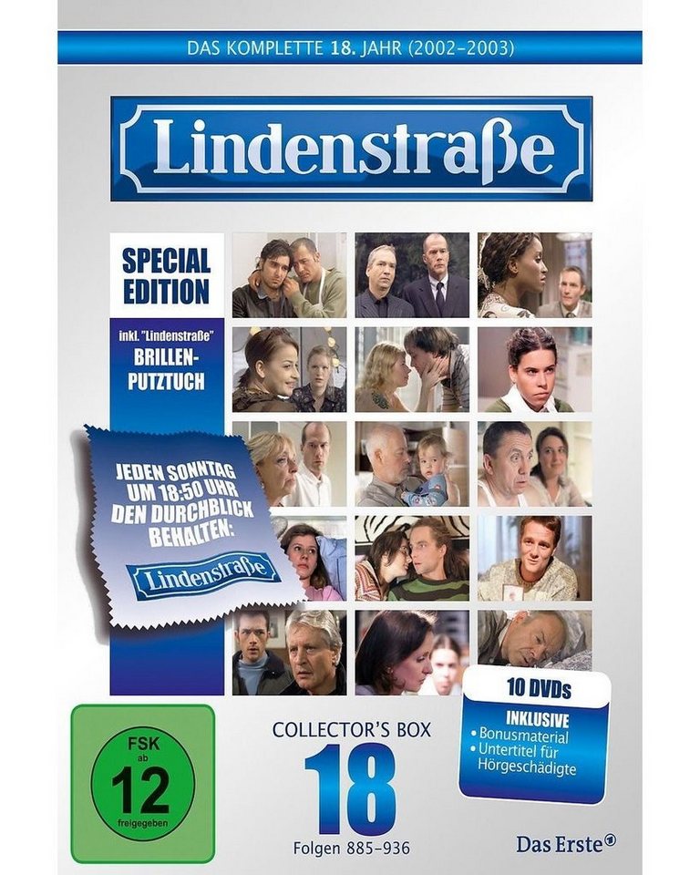 Universal Music GmbH DVD Lindenstraße Staffel 18 (Limited Edition mit Brillenputztuch) von Universal Music Gmbh