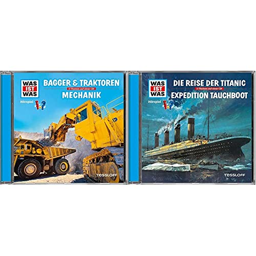 Folge 46: Bagger und Traktoren/Mechanik & Was Ist Was: Die Reise der Titanic/Expedition Tauchboot von Universal Music