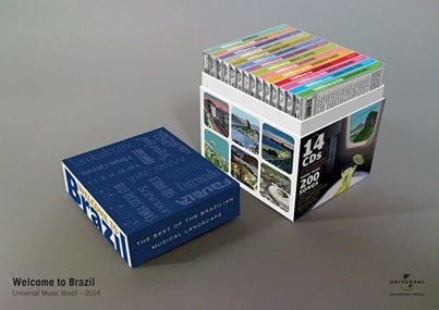 Tom Jobim/Gilberto Gil/Caetano Veloso/Djavan/Elis - Welcome To Brazil (14 Cds - More Than 200 Songs) von Universal Music