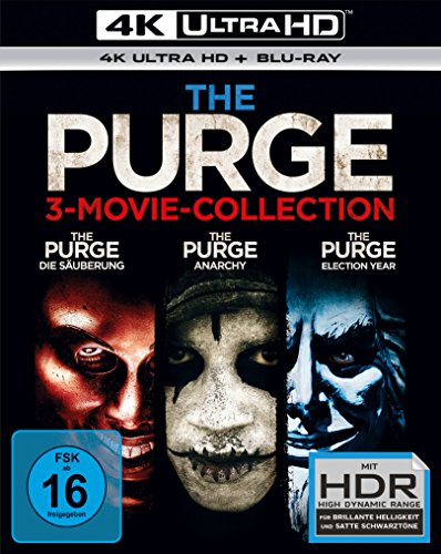 The Purge - Trilogy (3 4K Ultra HD) (+ 3 Blu-ray 2D) von Universal Pictures Customer Service Deutschland/Österreich