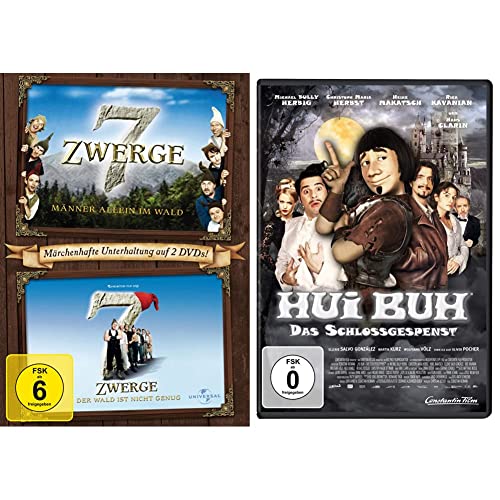 7 Zwerge - Männer allein im Wald / 7 Zwerge - Der Wald ist nicht genug [2 DVDs] & Hui Buh, das Schlossgespenst von Universal Pictures Germany GmbH