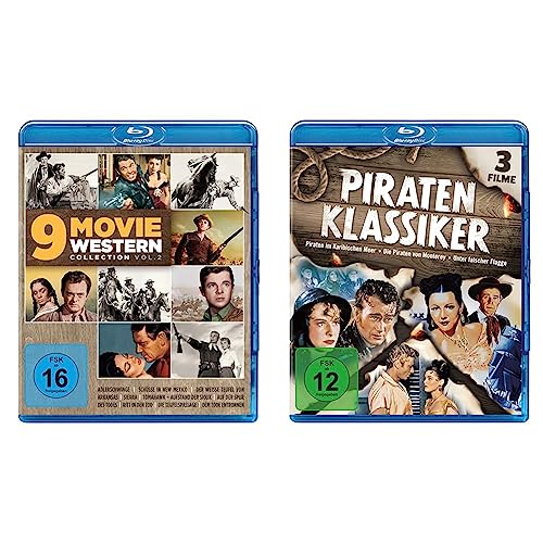 9 Movie Western Collection - Vol. 2 [Blu-ray] & Piraten Klassiker (3 Filme) [Blu-ray] von Universal Pictures Germany GmbH