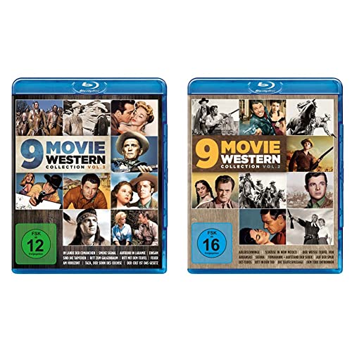9 Movie Western Collection - Vol. 3 [Blu-ray] & 9 Movie Western Collection - Vol. 2 [Blu-ray] von Universal Pictures Germany GmbH