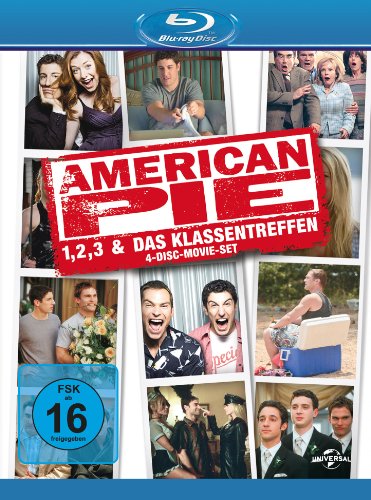 American Pie 1, 2, 3 & Das Klassentreffen [Blu-ray] [Limited Edition] [4 Blu-rays] von Universal Pictures Germany GmbH