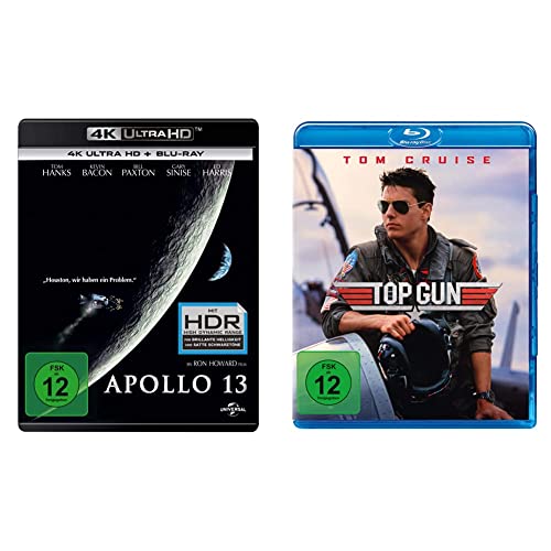 Apollo 13 (4K Ultra-HD) (+ Blu-ray 2D) & Top Gun (Blu-ray) von Universal Pictures Germany GmbH