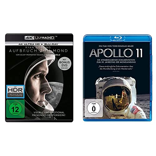 Aufbruch zum Mond (4K Ultra-HD) (+ Blu-ray 2D) (+ Bonus-DVD) & Apollo 11 (OmU) [Blu-ray] von Universal Pictures Germany GmbH