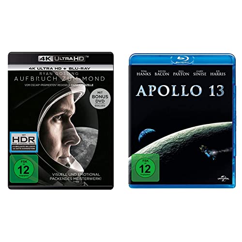 Aufbruch zum Mond (4K Ultra-HD) (+ Blu-ray 2D) (+ Bonus-DVD) & Apollo 13 - 20th Anniversary [Blu-ray] von Universal Pictures Germany GmbH