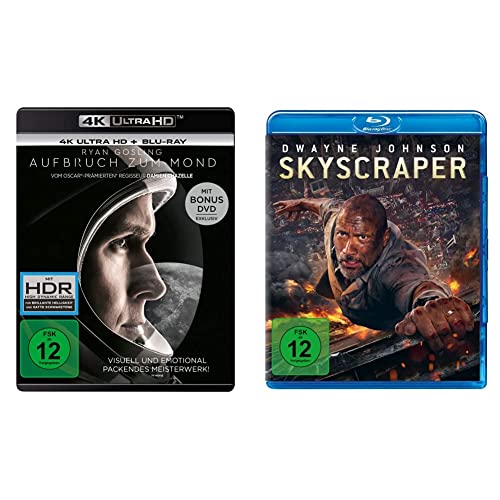 Aufbruch zum Mond (4K Ultra-HD) (+ Blu-ray 2D) (+ Bonus-DVD) & Skyscraper [Blu-ray] von Universal Pictures Germany GmbH