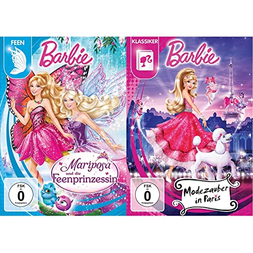 Barbie - Mariposa und die Feenprinzessin & Barbie - Modezauber in Paris Barbie - Mariposa und die Feenprinzessin & Barbie - Modezauber in Paris von Universal Pictures Germany GmbH