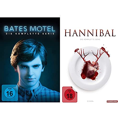 Bates Motel - Die komplette Serie (15 Discs) & Hannibal - Die komplette Serie [12 DVDs] von Universal Pictures Germany GmbH