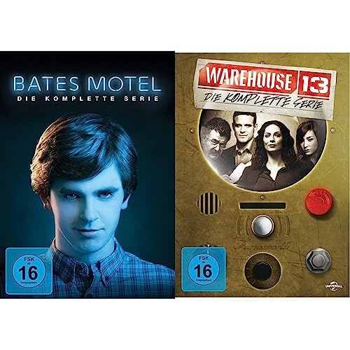 Bates Motel - Die komplette Serie (15 Discs) & Warehouse 13 – Die komplette Serie [16 DVDs] von Universal Pictures Germany GmbH
