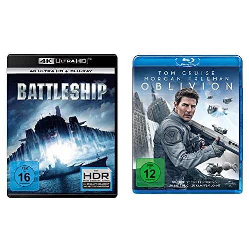 Battleship (4K Ultra-HD) (+ BR) [Blu-ray] & Oblivion [Blu-ray] von Universal Pictures Germany GmbH