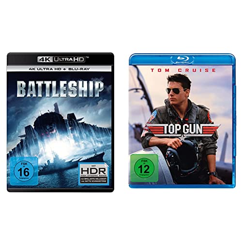 Battleship (4K Ultra-HD) (+ BR) [Blu-ray] & Top Gun (Blu-ray) von Universal Pictures Germany GmbH