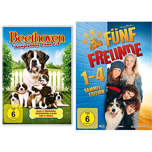 Beethoven Komplettbox [8 DVDs] & Fünf Freunde 1 - 4 [Limited Edition] [4 DVDs] von Universal Pictures Germany GmbH