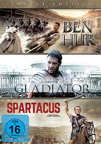 Ben Hur / Gladiator / Spartacus [4 DVDs] von Universal Pictures