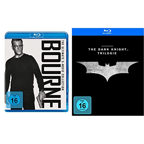 Bourne - The Ultimate 5-Movie-Collection [Blu-ray] & The Dark Knight Trilogy [Blu-ray] von Universal Pictures Germany GmbH