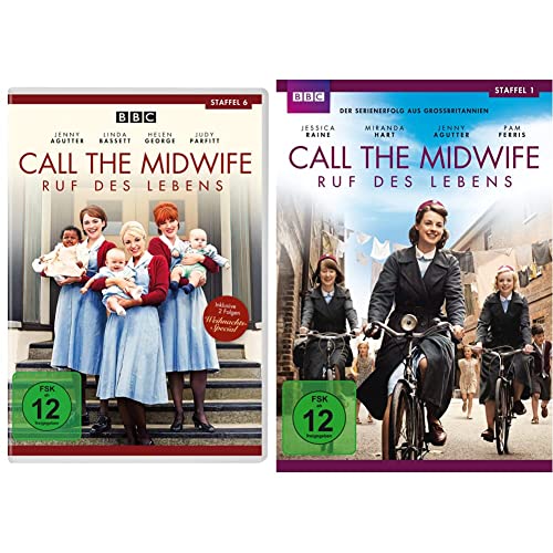 Call the Midwife - Ruf des Lebens, Staffel 6 [3 DVDs] & Call the Midwife - Ruf des Lebens, Staffel 1 [2 DVDs] von Universal Pictures Germany GmbH