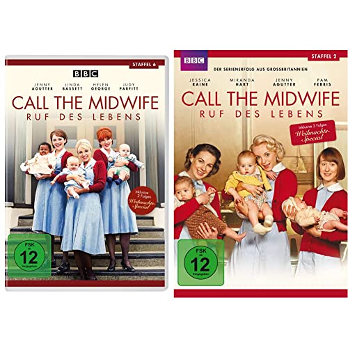 Call the Midwife - Ruf des Lebens, Staffel 6 [3 DVDs] & Call the Midwife - Ruf des Lebens, Staffel 2 [3 DVDs] von Universal Pictures Germany GmbH