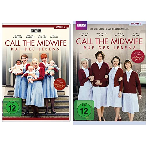 Call the Midwife - Ruf des Lebens, Staffel 6 [3 DVDs] & Call the Midwife - Ruf des Lebens, Staffel 3 [3 DVDs] von Universal Pictures Germany GmbH