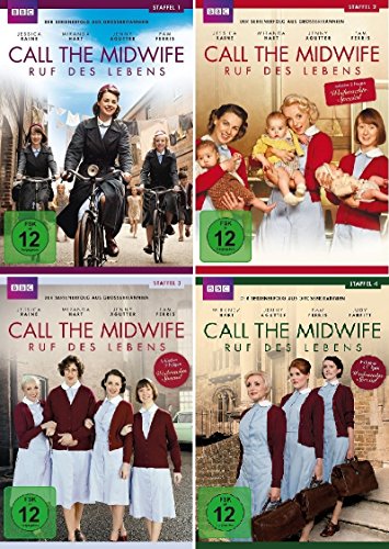 Call the Midwife - Ruf des Lebens 1-4 im Set - Deutsche Originalware [11 DVDs] von Universal Pictures Germany GmbH