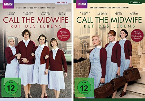 Call the Midwife - Ruf des Lebens 3+4 im Set - Deutsche Originalware [6 DVDs] von Universal Pictures Germany GmbH