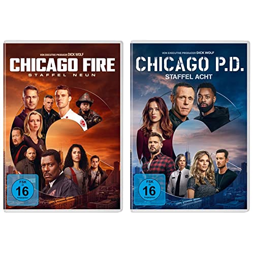 Chicago Fire - Staffel 9 [4 DVDs] & Chicago P.D. - Season 8 [4 DVDs] von Universal Pictures Germany GmbH