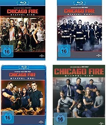 Chicago Fire - Staffel Eins bis Vier im Set - Deutsche Originalware [20 Blu-rays] von Universal Pictures Germany GmbH