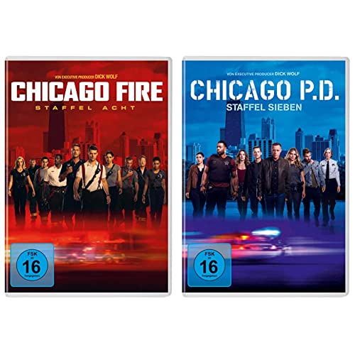 Chicago Fire - Staffel acht [6 DVDs] & Chicago P.D. - Staffel sieben [6 DVDs] von Universal Pictures Germany GmbH