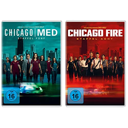 Chicago Med - Staffel 5 [6 DVDs] & Chicago Fire - Staffel acht [6 DVDs] von Universal Pictures Germany GmbH