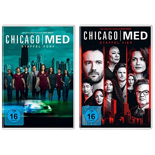 Chicago Med - Staffel 5 [6 DVDs] & Chicago Med - Staffel 4 [6 DVDs] von Universal Pictures Germany GmbH