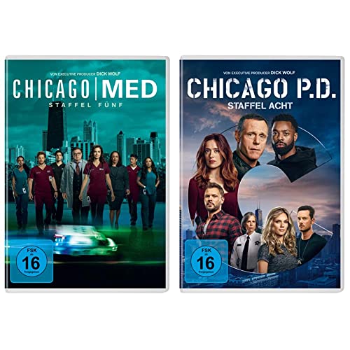 Chicago Med - Staffel 5 [6 DVDs] & Chicago P.D. - Season 8 [4 DVDs] von Universal Pictures Germany GmbH