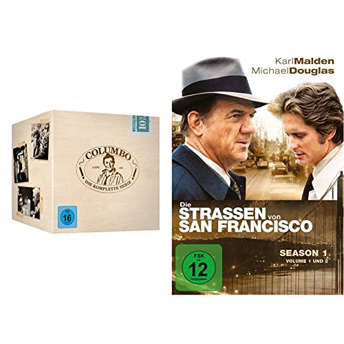 Columbo - Gesamtbox [35 DVDs] & Die Straßen von San Francisco - Season 1, Volume 1 und 2 [8 DVDs] von Universal Pictures Germany GmbH