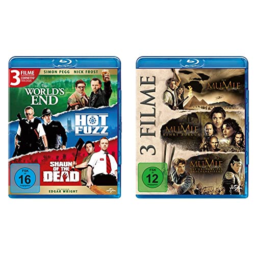 Cornetto Trilogy [Blu-ray] & Die Mumie 1-3 (3 on 1) [Blu-ray] von Universal Pictures Germany GmbH