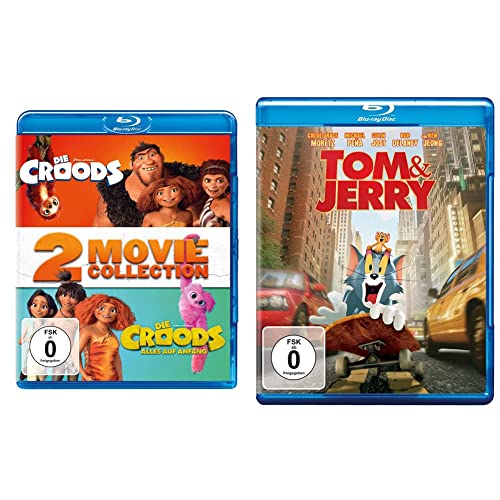 DIE CROODS 2 MOVIE COLLECTION Die Croods & Die Croods – Alles auf Anfang [Blu-ray] & Tom & Jerry [Blu-ray] von Universal Pictures Germany GmbH